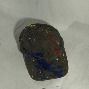 Unisex Adj Olive Green Cap With Unique Street Wear Art Timothy Designs